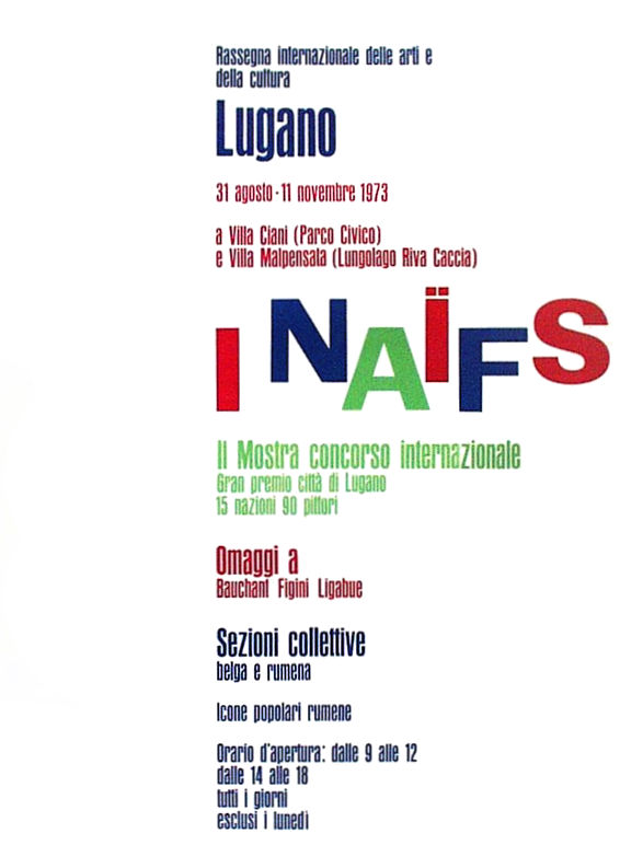 Lugano Naive Ausstellung 1973