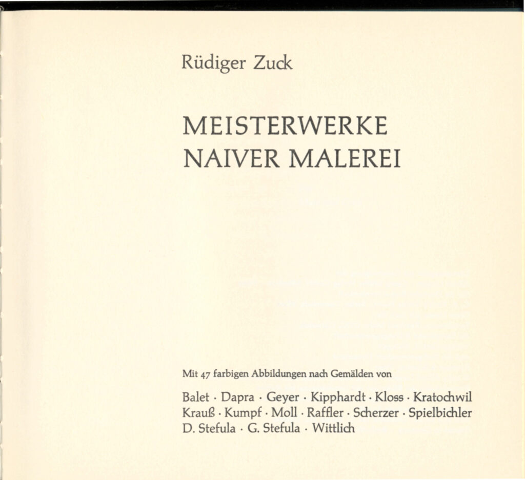 Meisterwerke Naiver Malerei