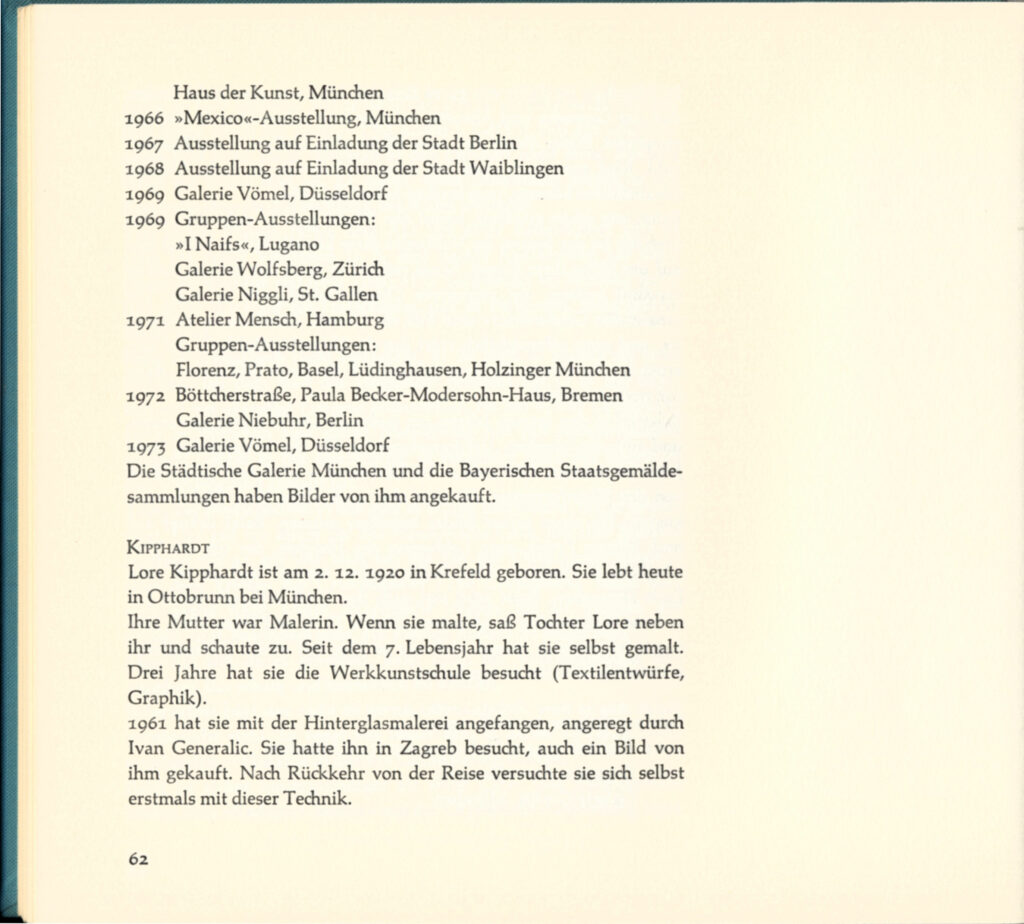 Haus der Kunst München Kipphardt