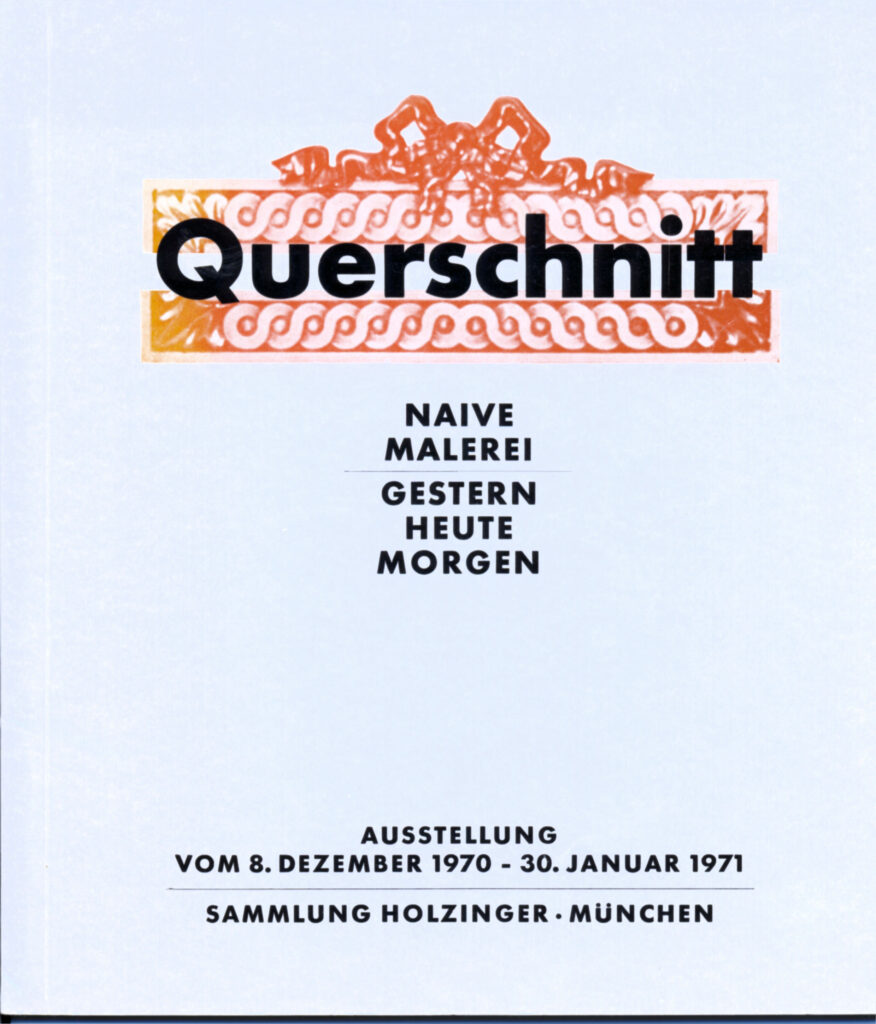 Lore Kipphardt Ausstellung Holzinger München 1971